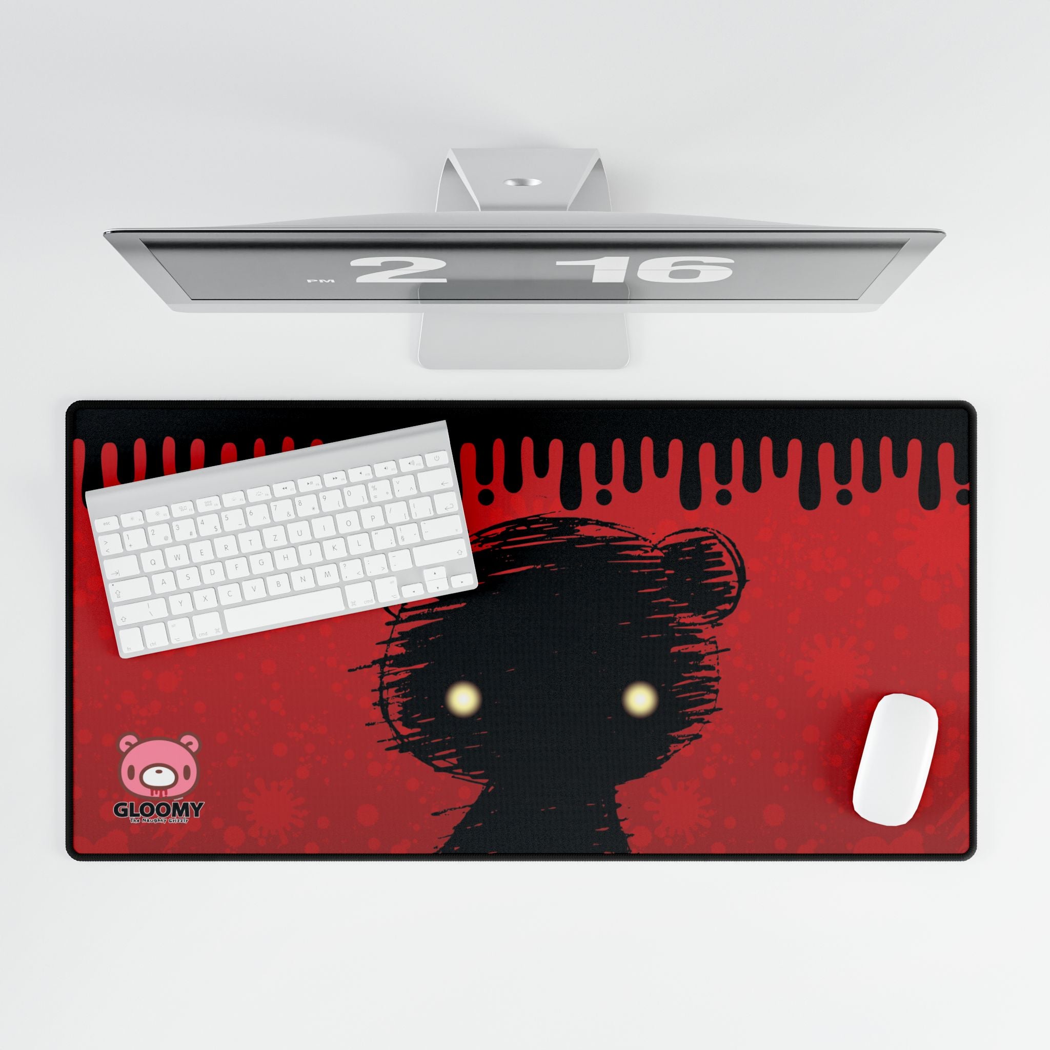 Gloomy shadow Desk Mats